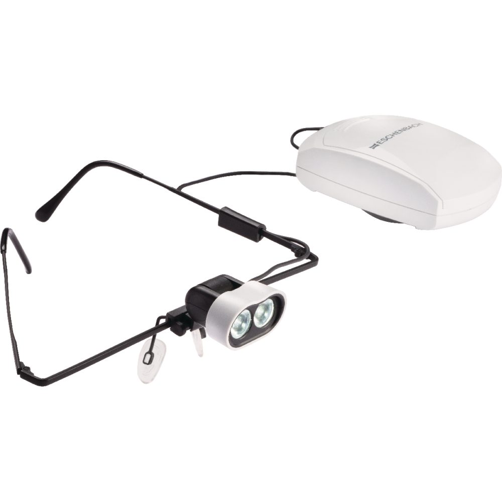 ESCHENBACH headlight LED mit Tragesystem für Nicht-Brillenträger