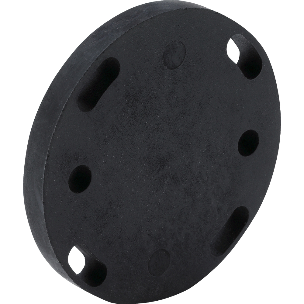 Viega Platte 1412.991-470 in 70mm Gummi schwarz