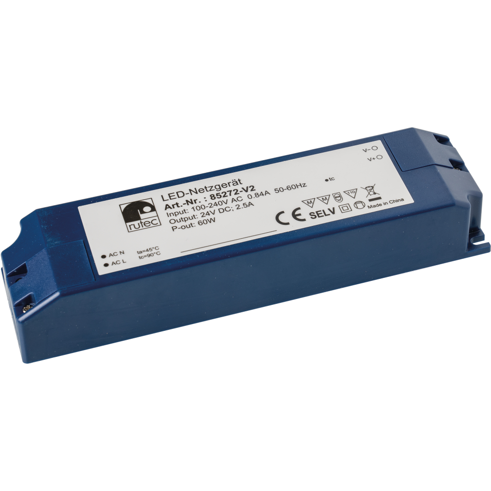LED-Netzgerät 24 V 60W IP20 NO PFC 85272-V2