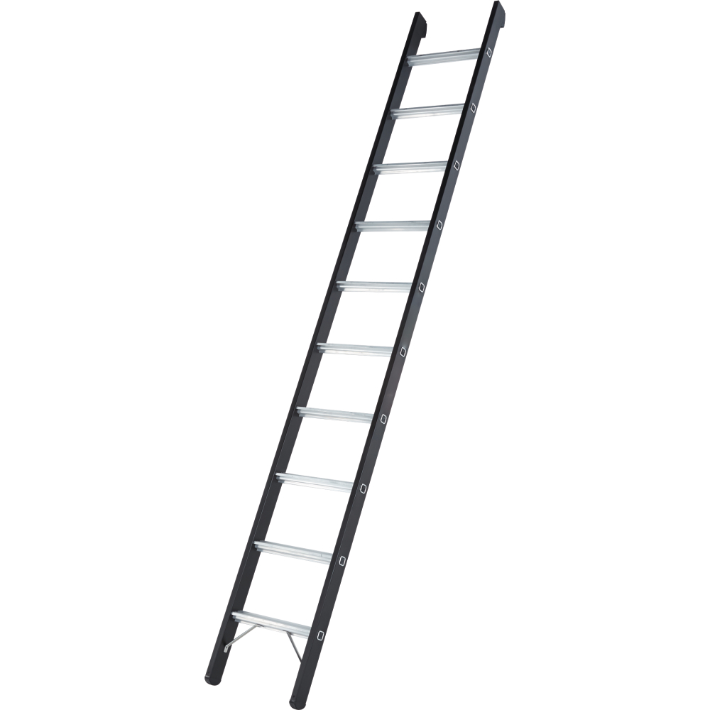 Spr.-Anlegeleiter 41137 Megastep L 10 Sprossen