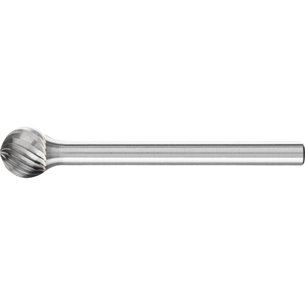 HM-Kleinfrässtift 3 mm-Schaft, Kugelform KUD, Z 5