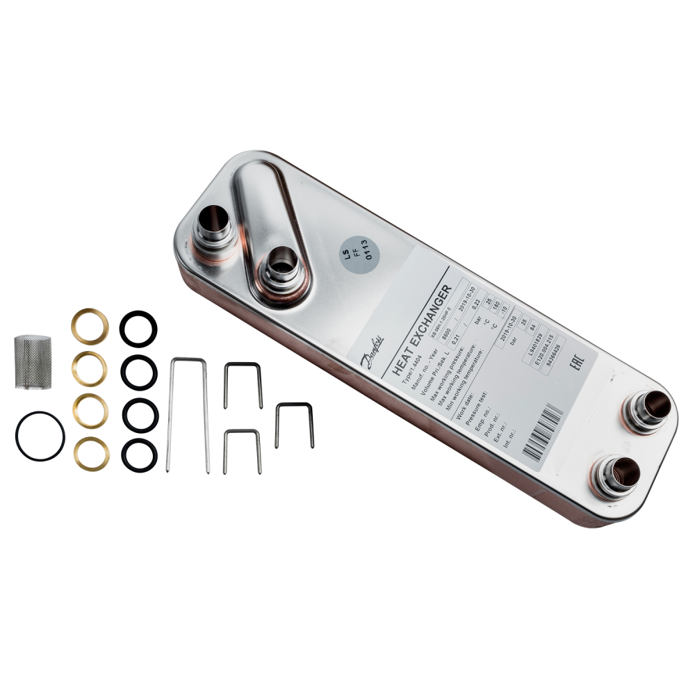 Wolf Wärmetauscher-Set 26 Platten für Wohnungsstation CAT-HT