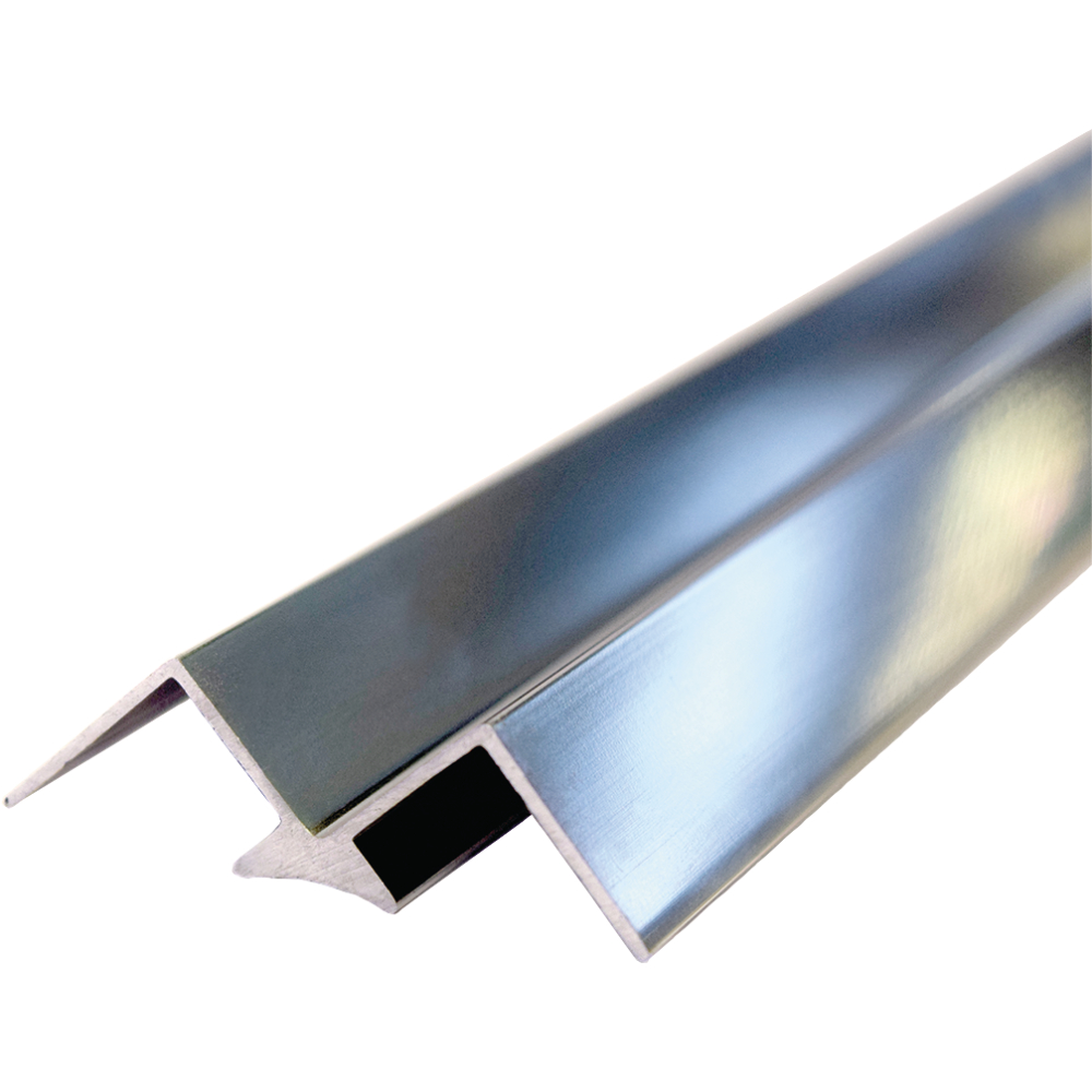 FORMAT Plus Inneneckprofil Typ A 240cm, chrom hochglanz