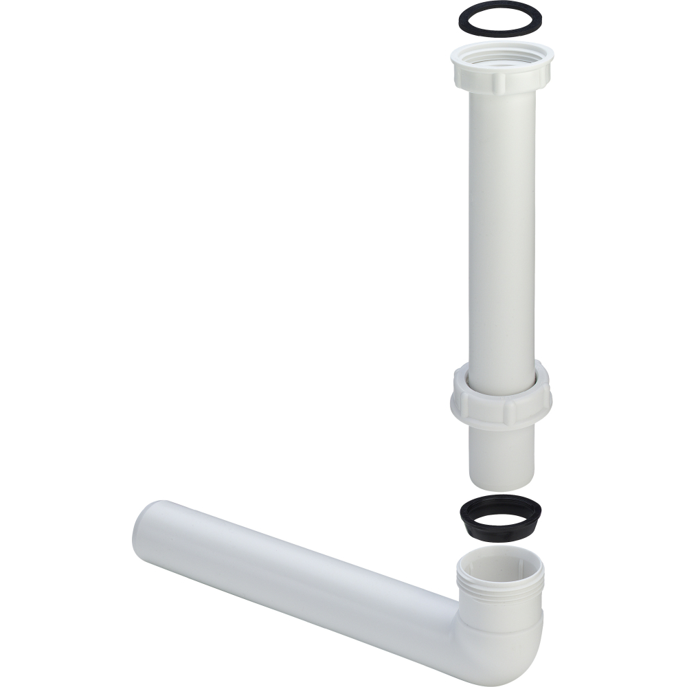 Viega Ablaufbogen 90 Grad 5632.2 in G1 1/4 x 32mm Kunststoff weiss