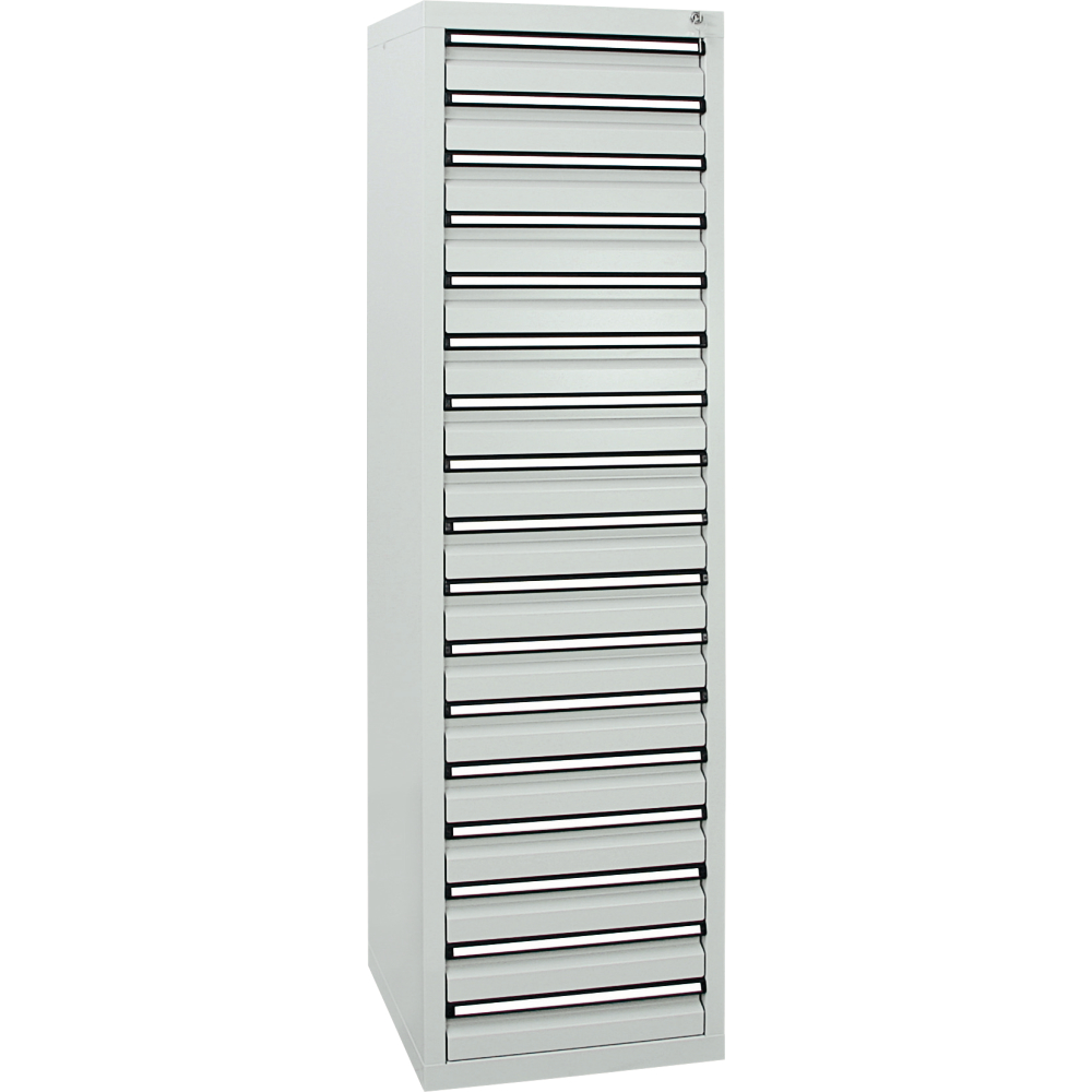 Schubladenschrank 17 SLR 1800x500x500mm grau