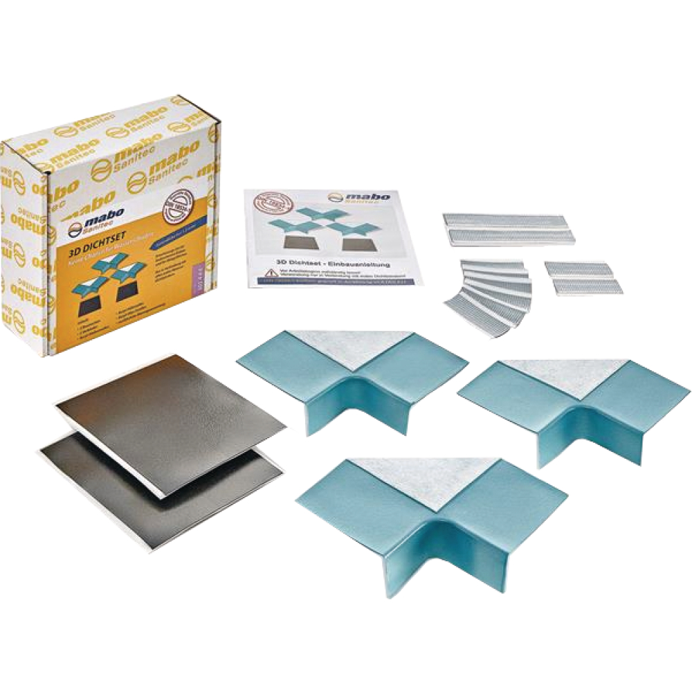 FORMAT Tec 3D-Dichtset mit 3 Dichtecken und 2 Verbindern