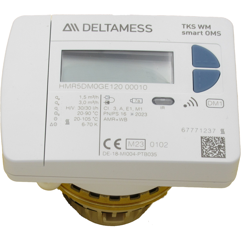 FORMAT Therm Wärmezähler smart OMS Koax, Qp 1,5, 5mm Temperaturfühler
