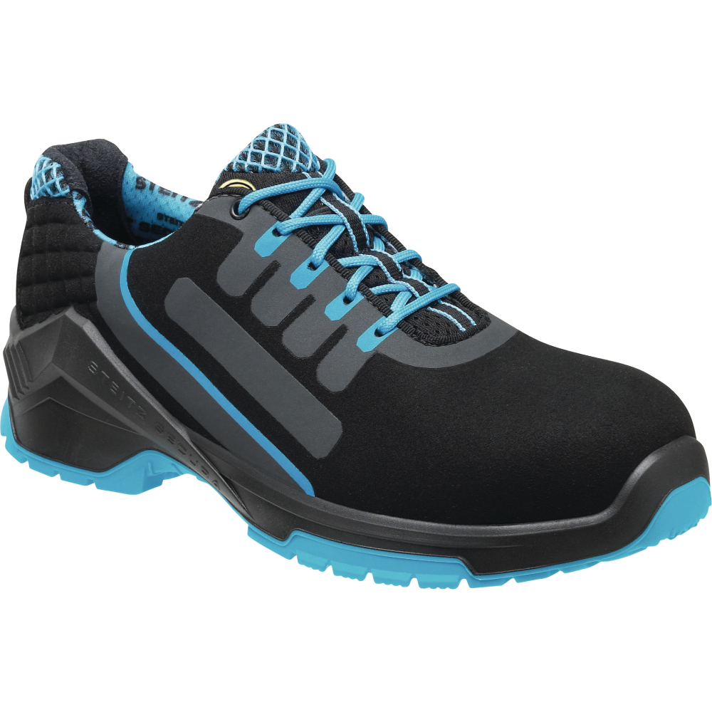 Steitz Secura Sicherheitshalbschuh VD PRO 1500 S2 SRC ESD schwarz,blau Gr.37