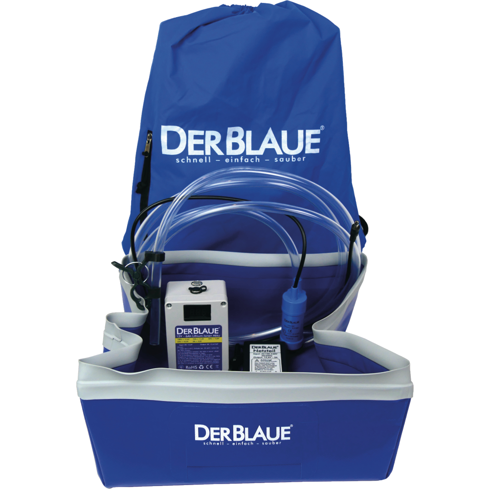 DER BLAUE - Set mit 6000mA Akku