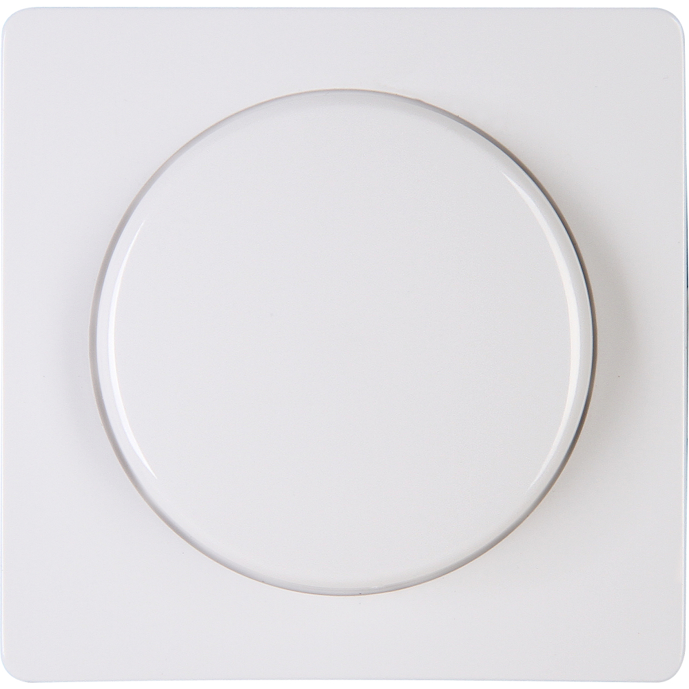 Dreh-Dimmer-Abdeckung HK05 arktis-weiß