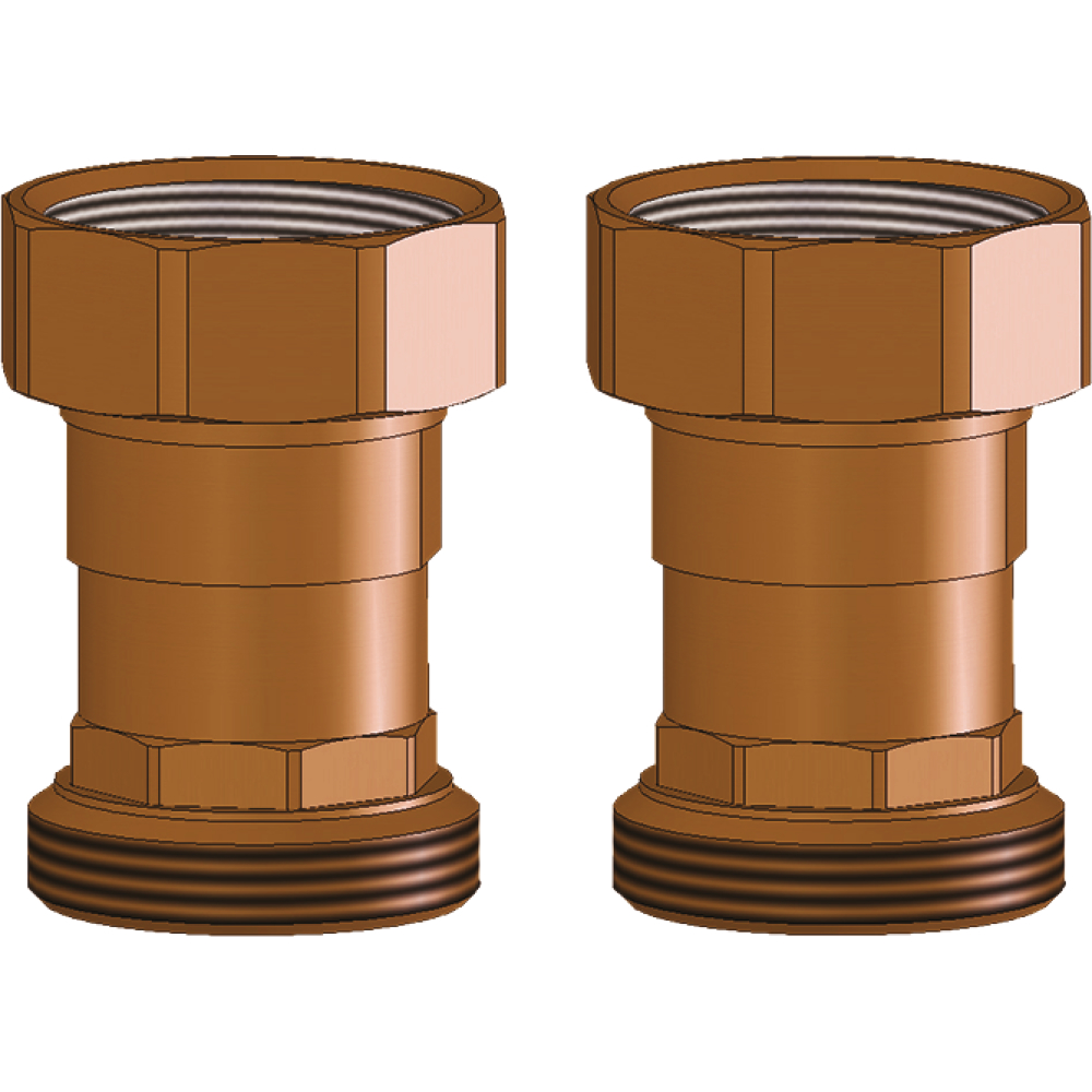 Anschlussset Heizungswart direkt 1 1/2"AGx1 1/2"IG