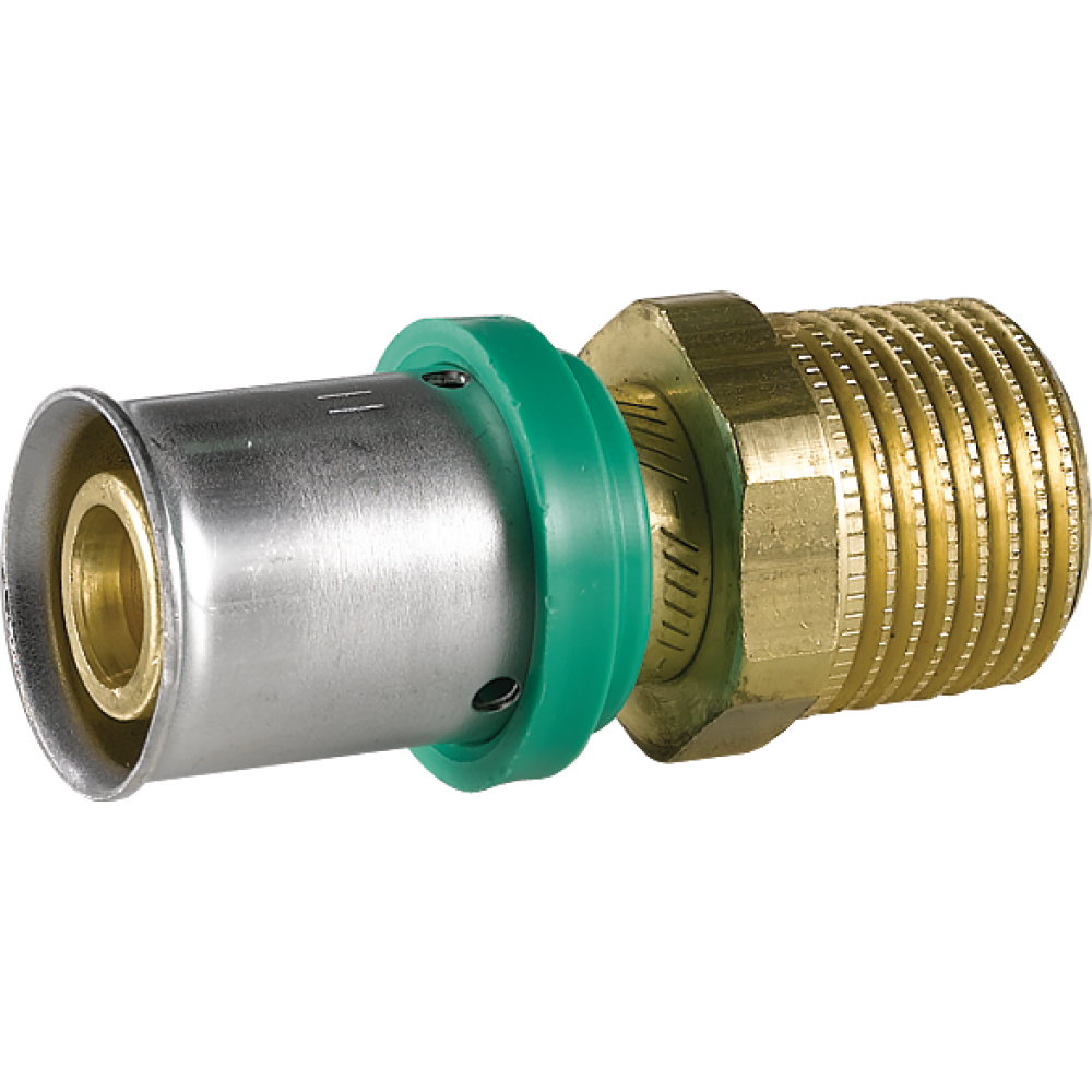 Empur Übergangsnippel TH-Kontur 15x1,8x1/2"AG
