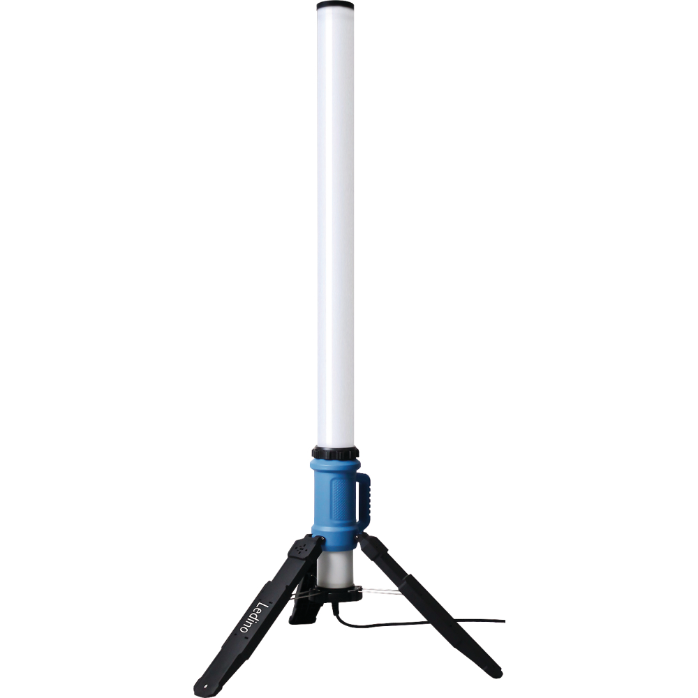 Ledino Lichtsäule RATH 180 blau/schwarz 180W 20000lm 6500K 360°