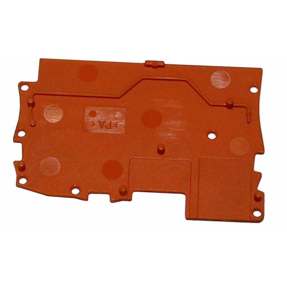 Wolf Abschlussplatte X-COM S MINI orange, für BWS-1