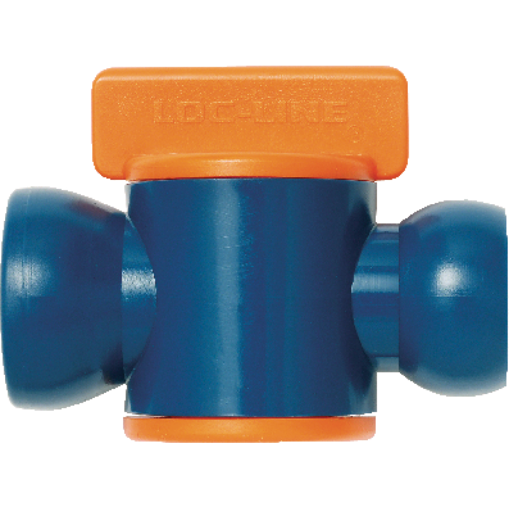Abstellhahn 2-teilig für Kühlmittelschlauch 1/2" LOC-LINE