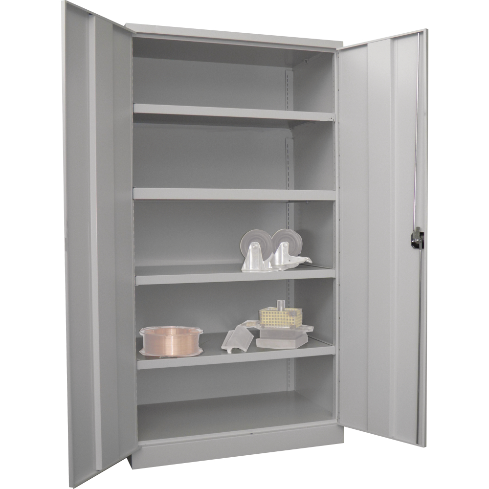 Schwerlastschrank m.Türen H1950xB1040xT630mm 3 FB, SL 3xFH