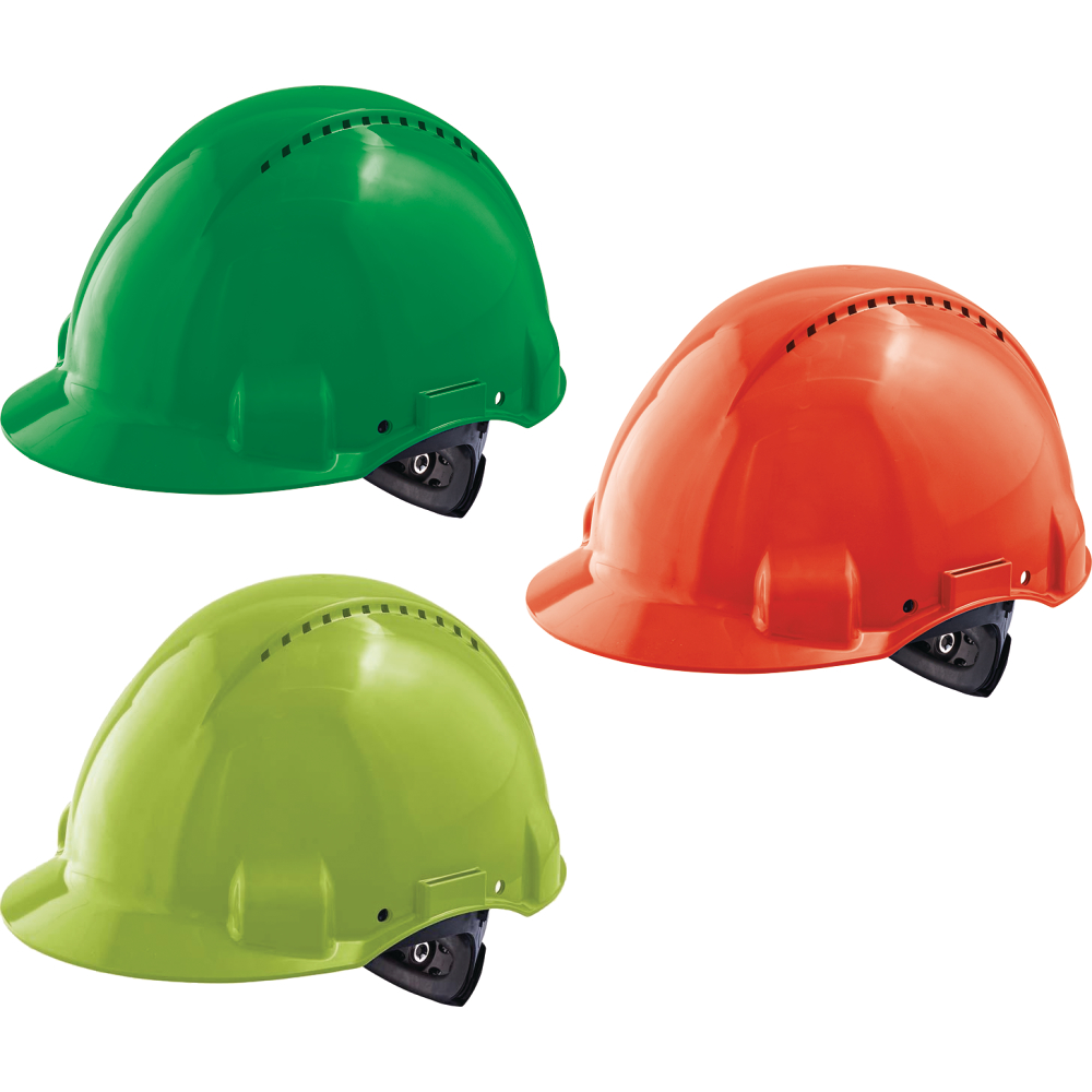 3M Schutzhelm mit Uvicator Sensor, ABS, Ratschensystem orange G3000NUV-OR