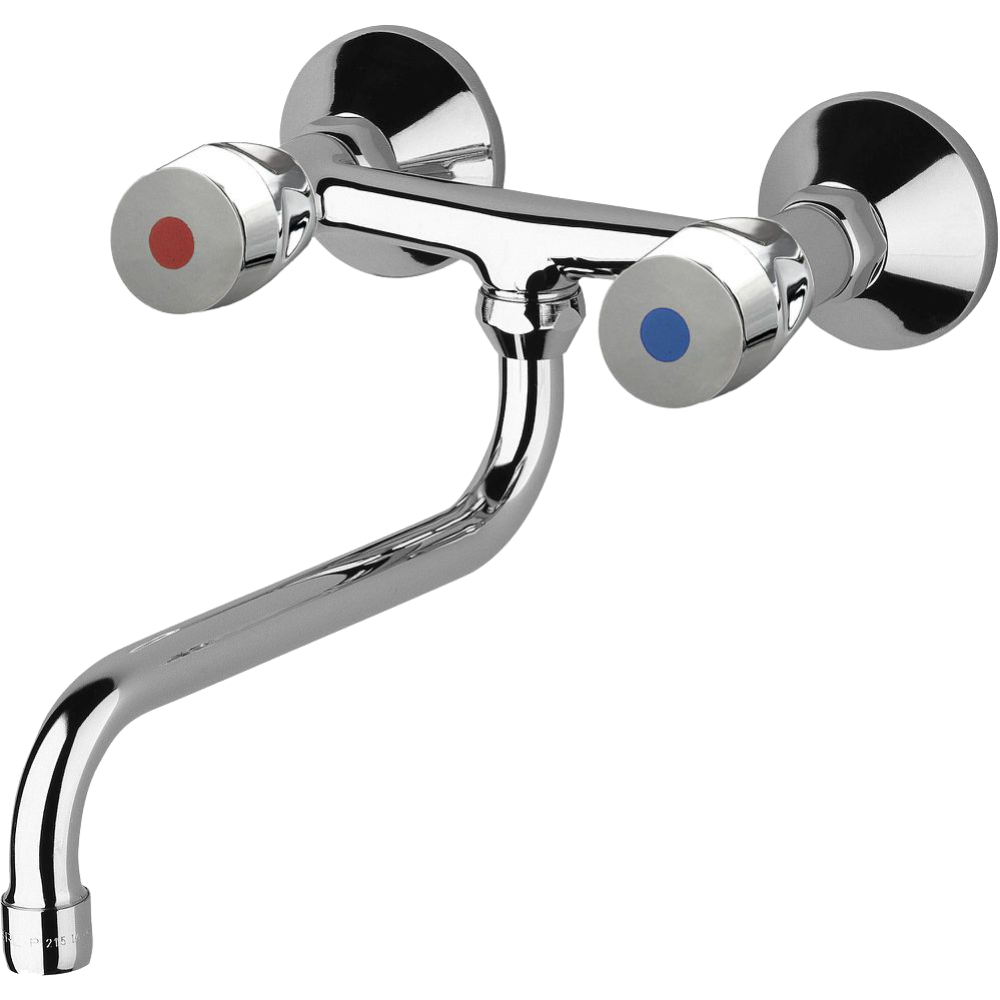 FORMAT Basic 2.0 Spültisch-Schwenkventil S-Auslauf 200mm, chrom
