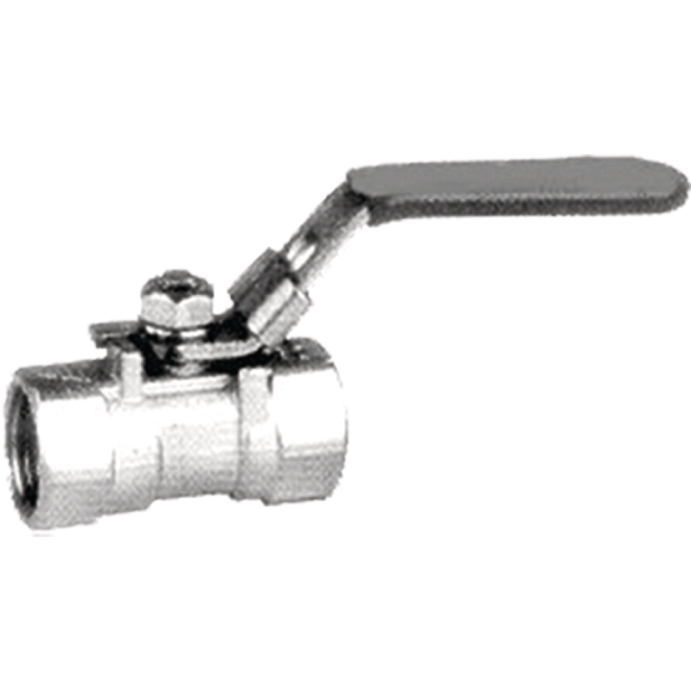 V4A-Fitting 1-teiliger Muffenkugelhahn 3/8"