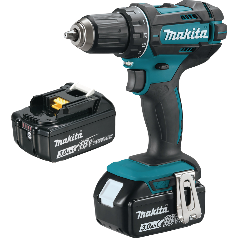 Makita Akku-Bohrschrauber 18V DDF482RFJ 2x3,0Ah 62Nm MAKPAC