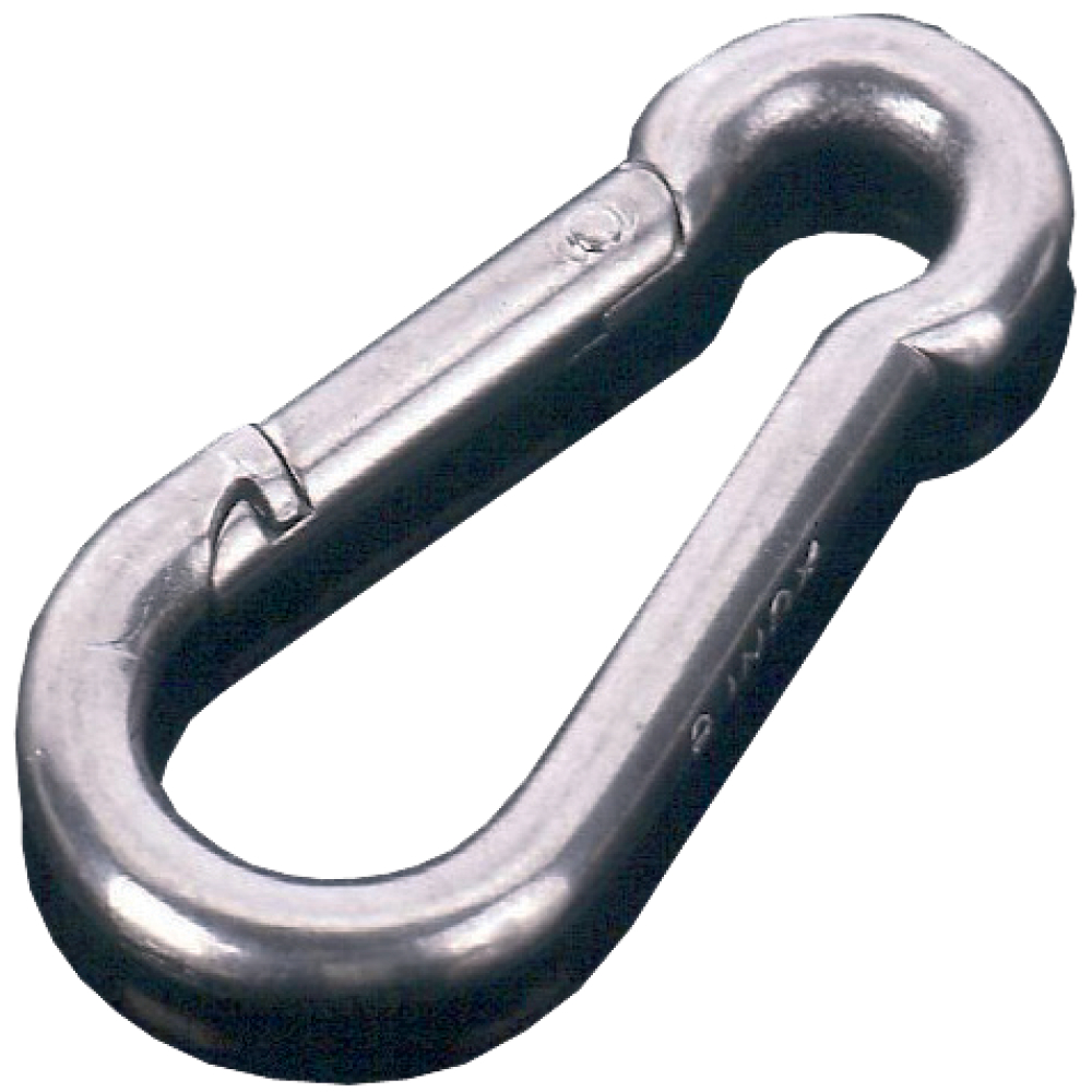 Karabinerhaken 50x5mm verzinkt