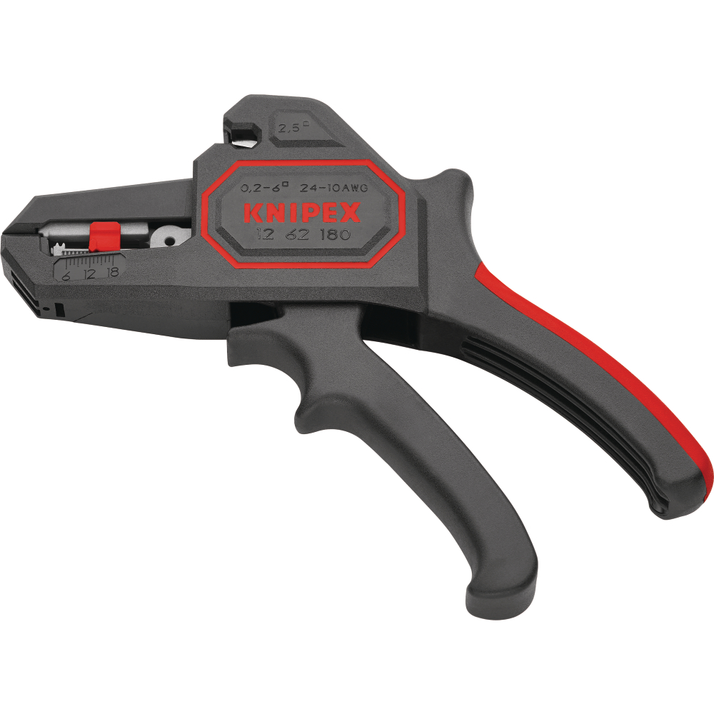 Knipex Abisolierzange ComStrip automat. 180mm 0,2-6,0mm²