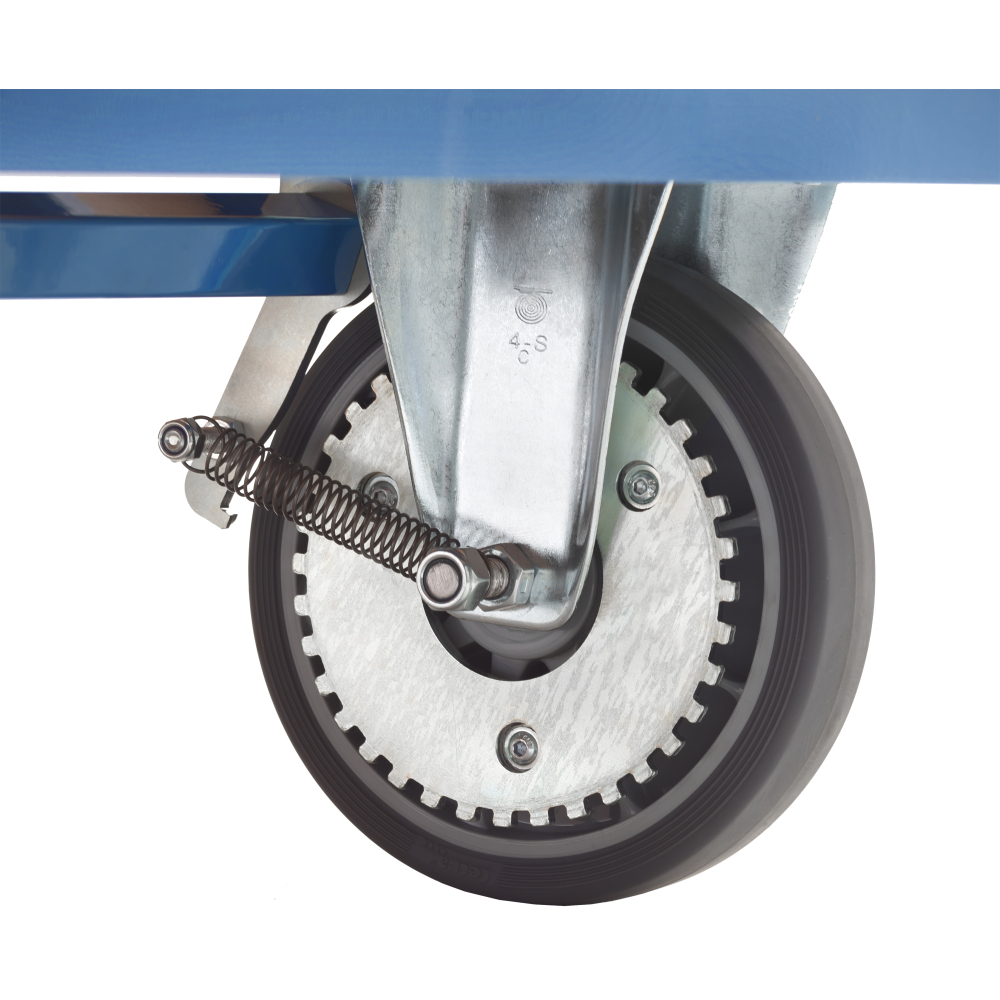 Totmannbremse (nur für TPE-Bereifung) bis 600 kg Tragkraft