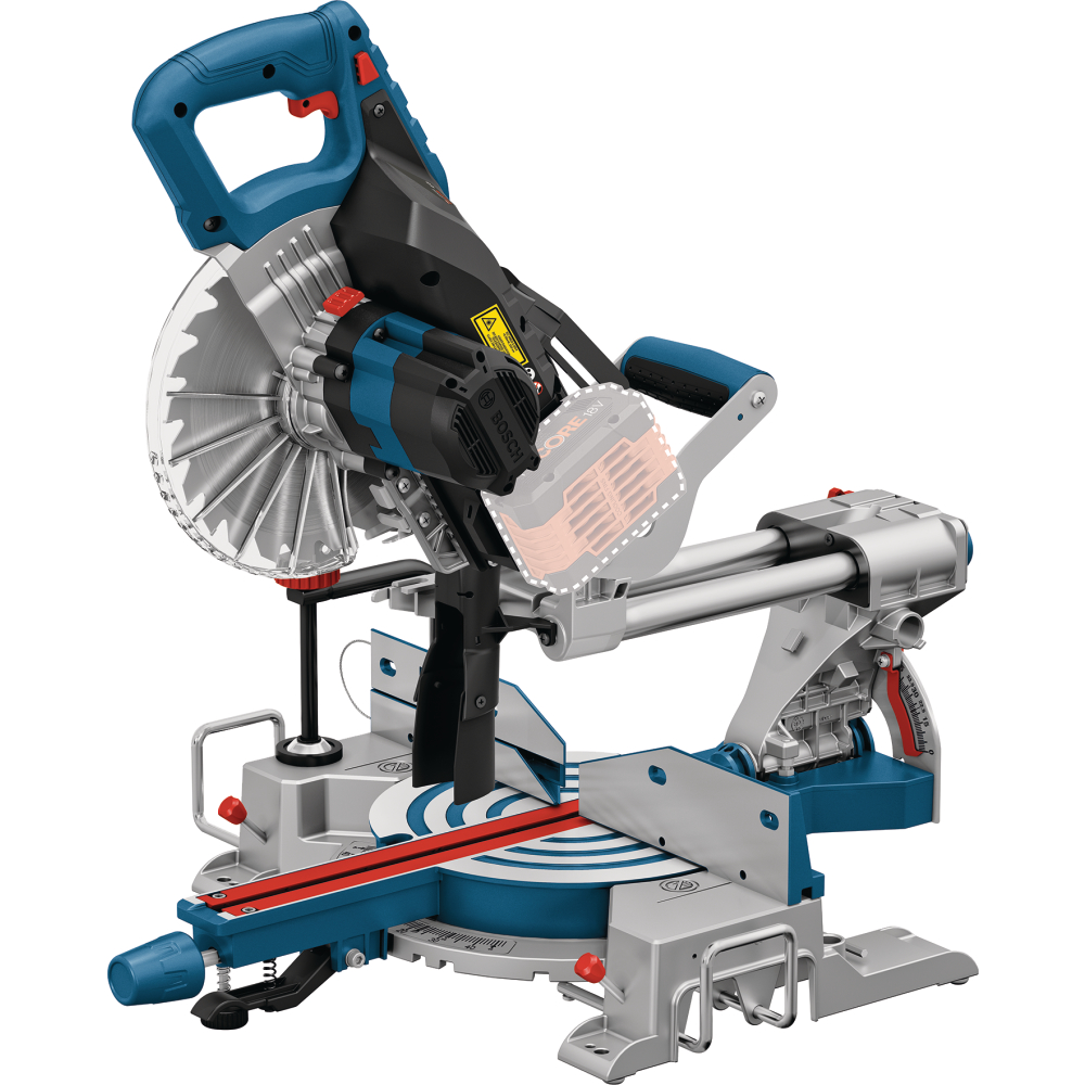 Bosch Akku-Kapp- u. Gehrungssäge 18V c&g GCM 18V-216 Dm 216mm St 70mm solo