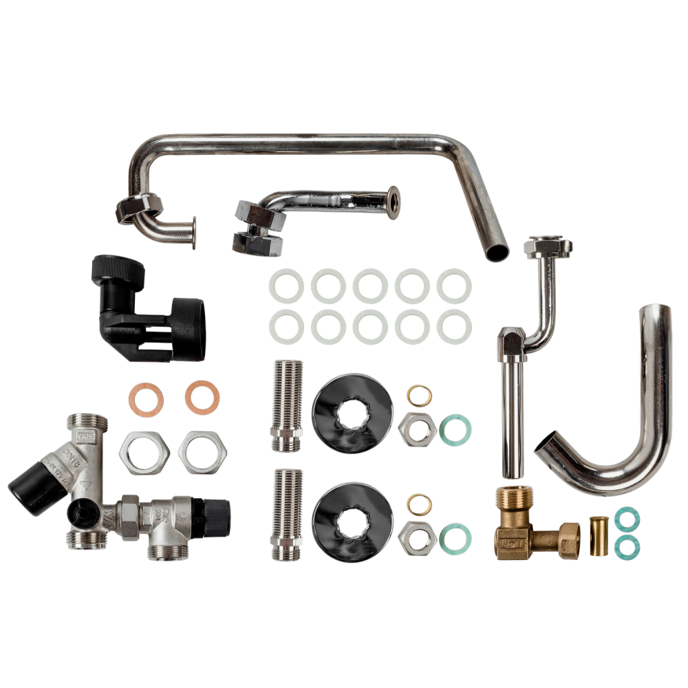 Wolf Anschluss-Set Warmwasser UP mit Druckminderer 1/2" für CGW-2