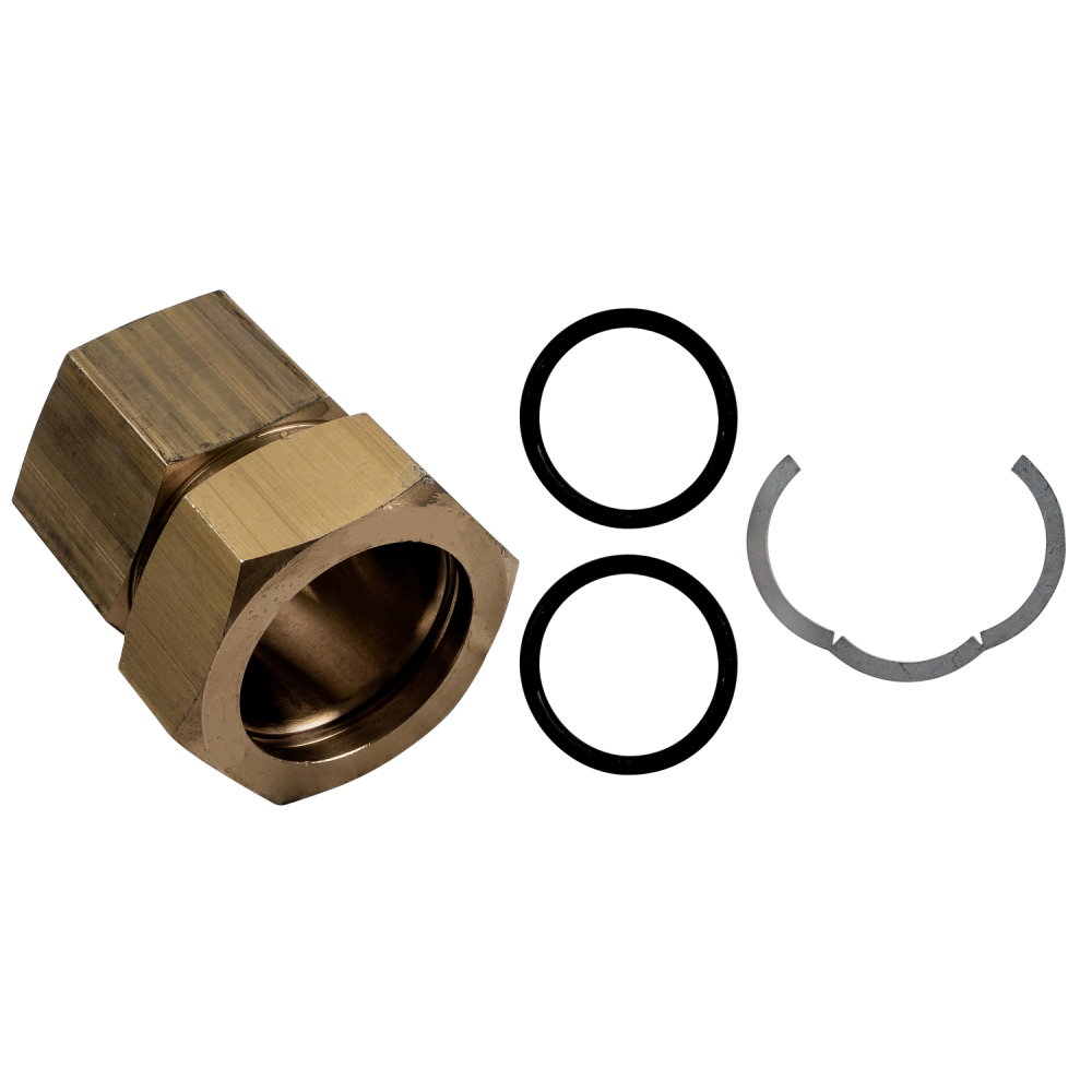 Wolf Anschluss-Set Wellrohr DN32-Rp 1", für Hauseinführungen