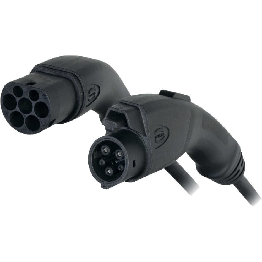 Ladekabel Mode3 Typ1-Typ2 32A 1Ph. 22KW 5m