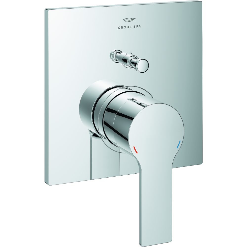 Einhebel-Wannenarmatur Allure Fertigset für Rapido SmartBox chrom