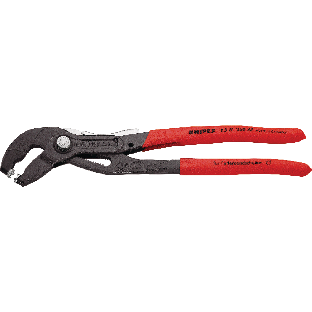 Federbandschellenzange 250mm Feststeller Knipex