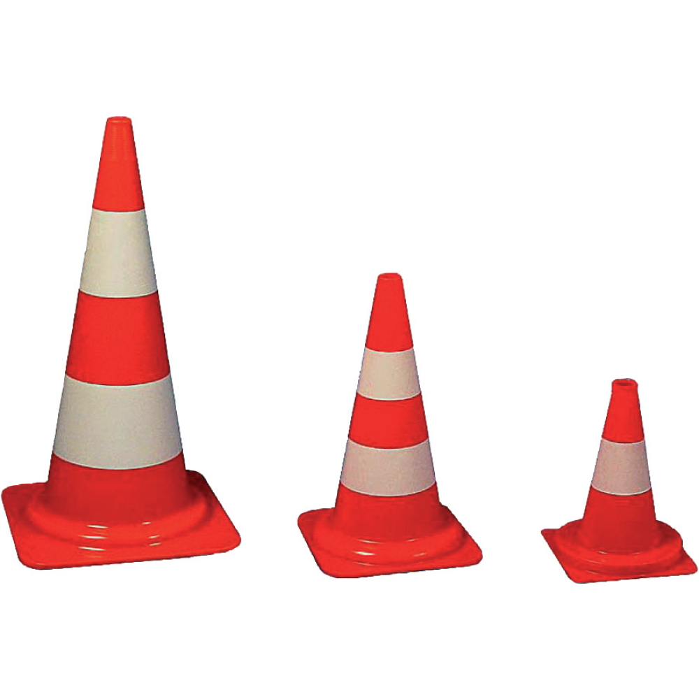 Verkehrsleitkegel PVC orange, 320 mm