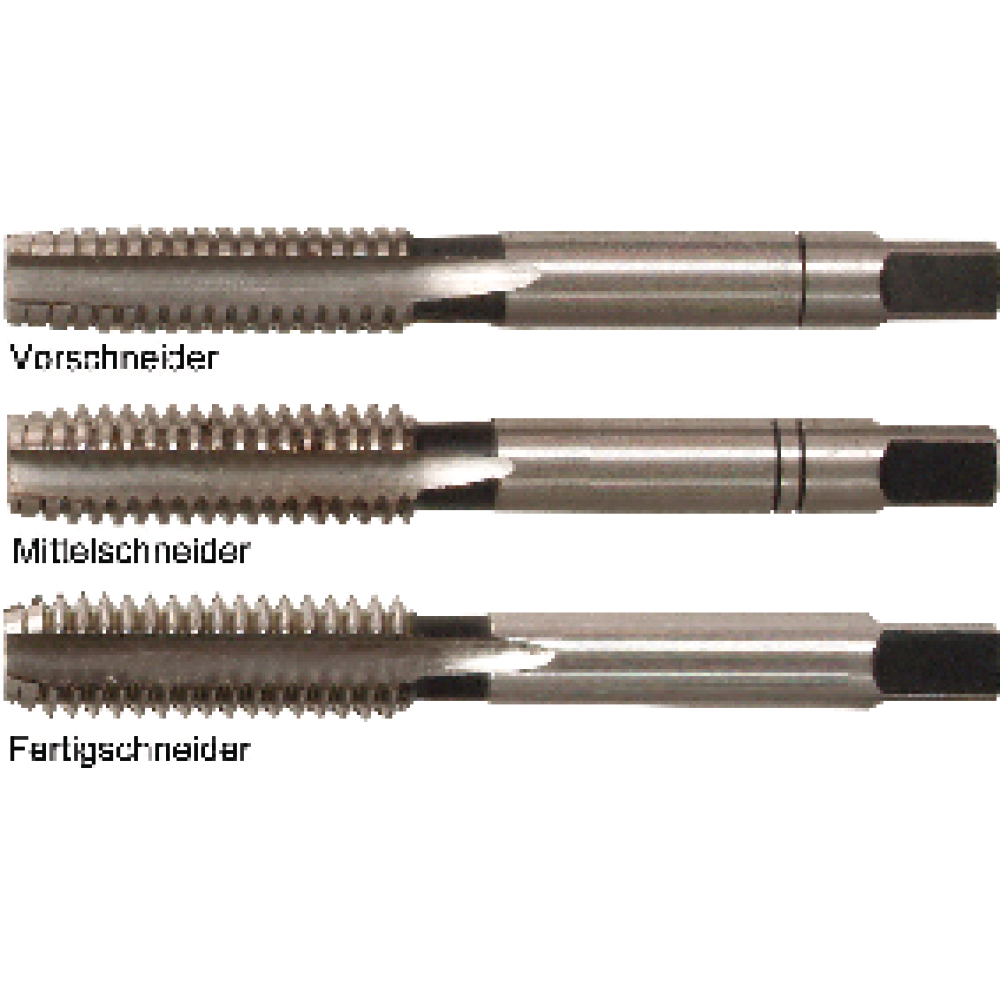Handgewindebohrer-Satz D2184BSW HSS, FORUM