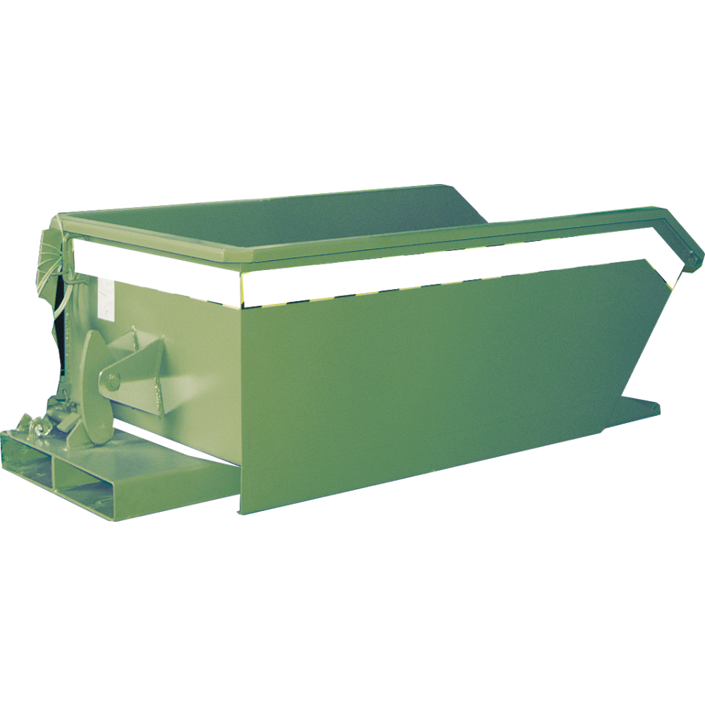 Kippbehäter MGU 610 lackiert grün RAL 6011