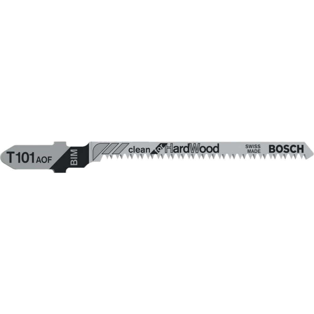 Bosch Stichsägeblatt T 101 AOF PRO Hardwood clean curve 5 Sägeblätter