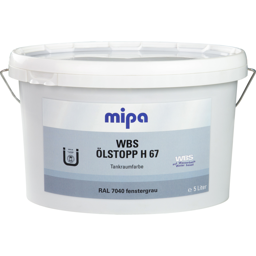 Mipa Ölwannenbeschichtung 5,0l RAL 7040 Fenstergrau