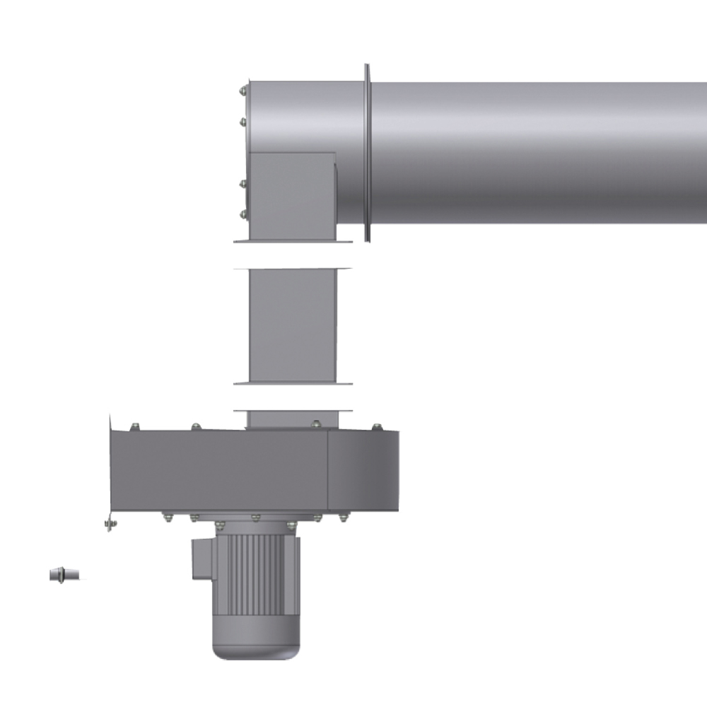 Fröling Fallschacht für Auswurfkopf L=250 mm