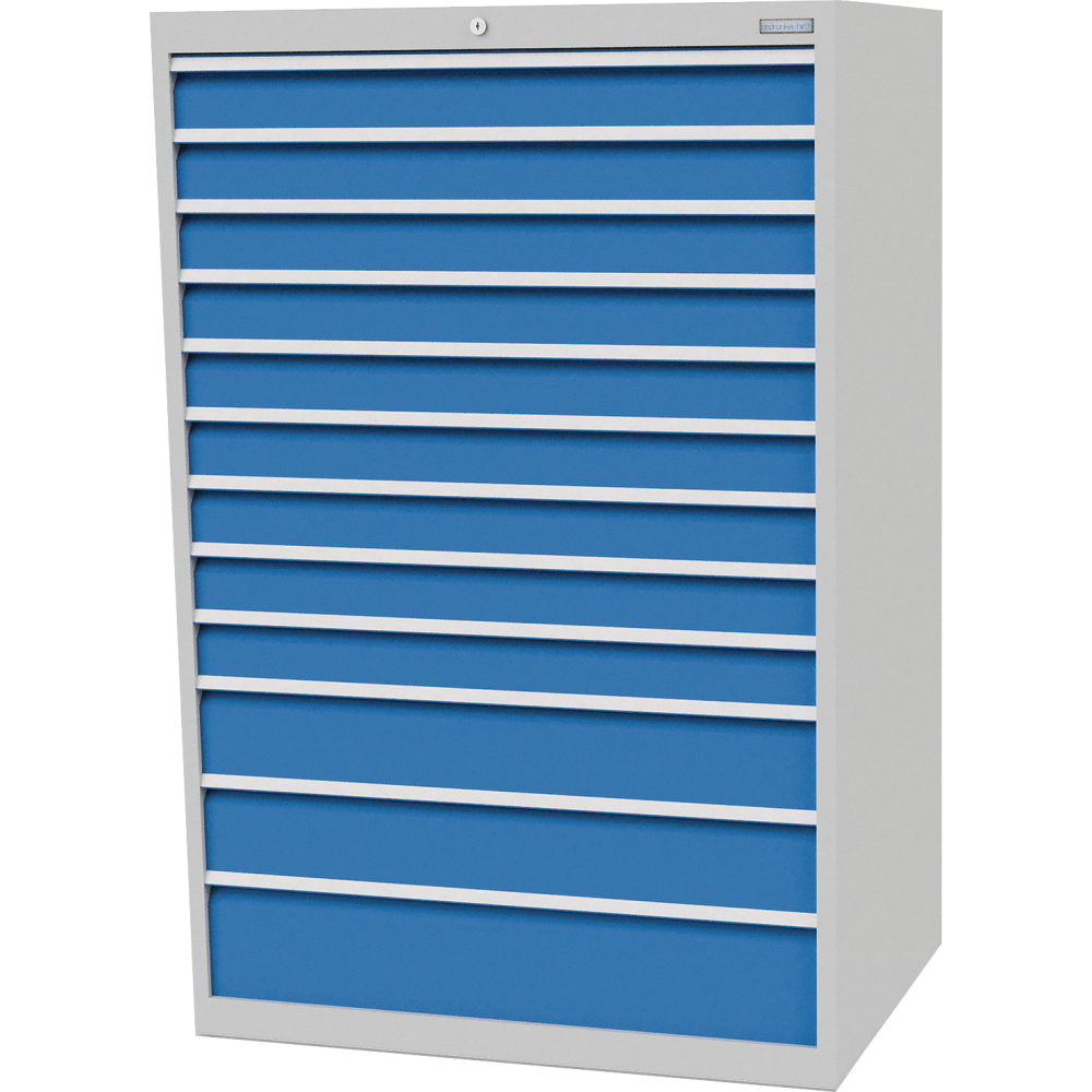 Schubladenschrank T736 1005 mm, 12 Sbl. VA