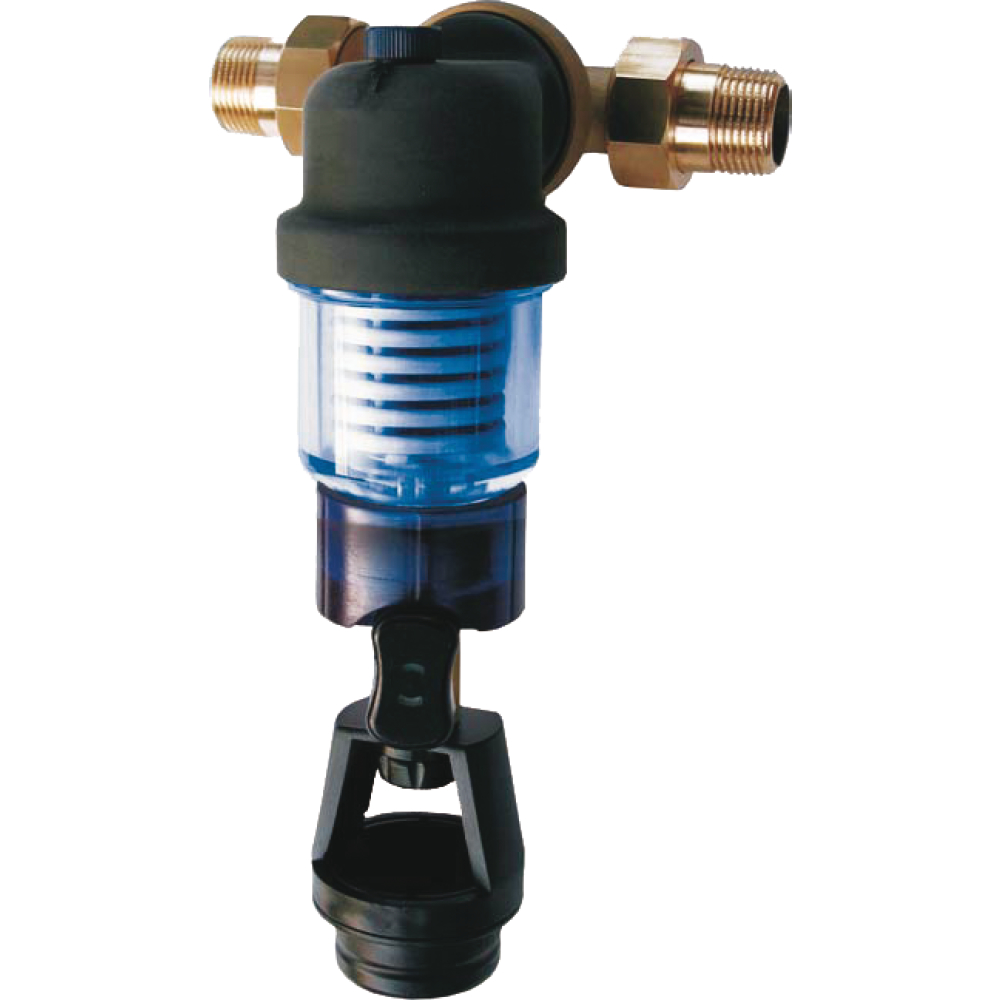FORMAT Tec DUO Rückspülfilter FR 1", ohne Druckminderer und Manometer