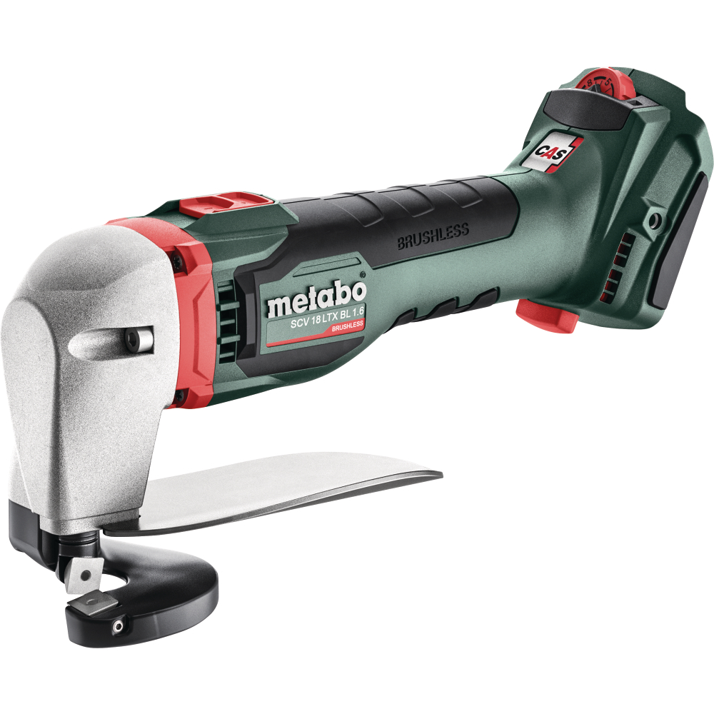 Metabo Akku-Blechschere 18V P+M SCV 18 LTX BL 1.6 Solo MetaLoc