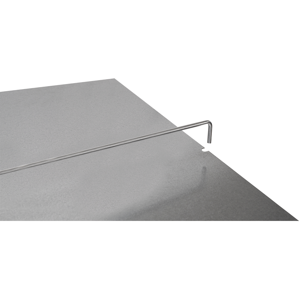 Zwischenboden Z 07604/040 mit Mittelanschlagbügel 600x750mm, verzinkt