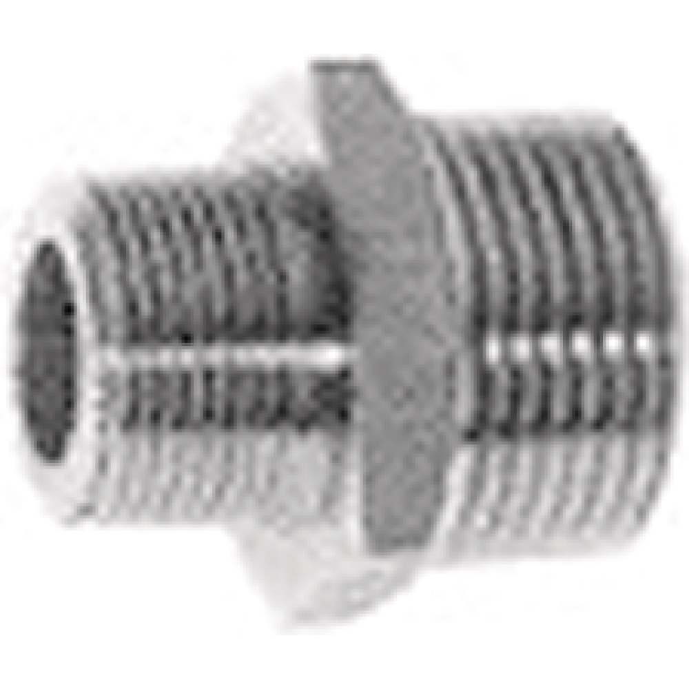 V4A-Fitting Reduzier- nippel 6-kt. 1x3/4"