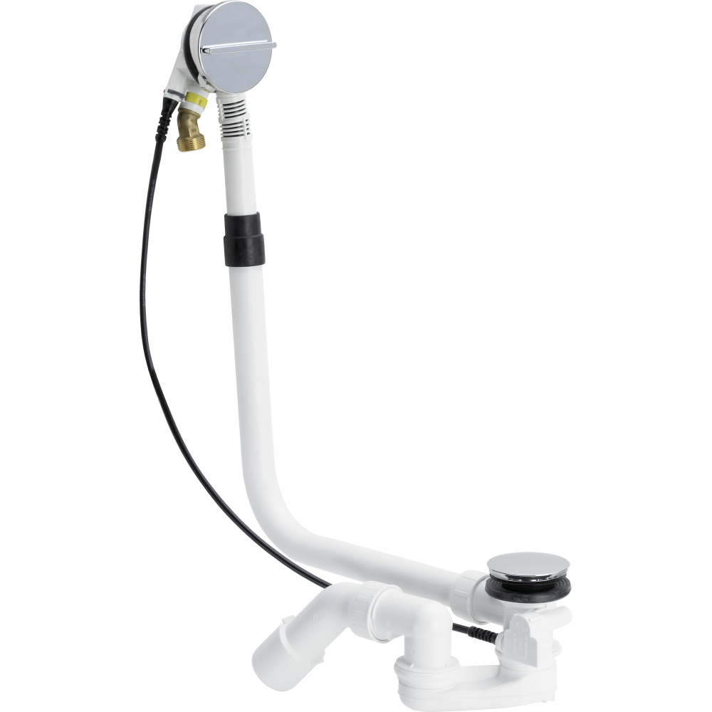 Viega Ab-und Überlauf Multiplex Trio 6161.61 in 725mmxDN40/50 verchromt