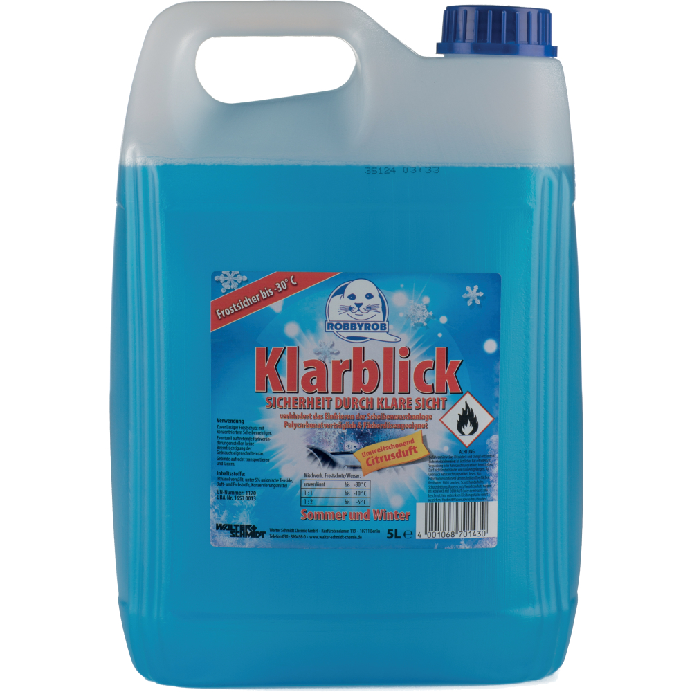 Scheibenreiniger 5l Konzentrat bis -30°C Frostschutz