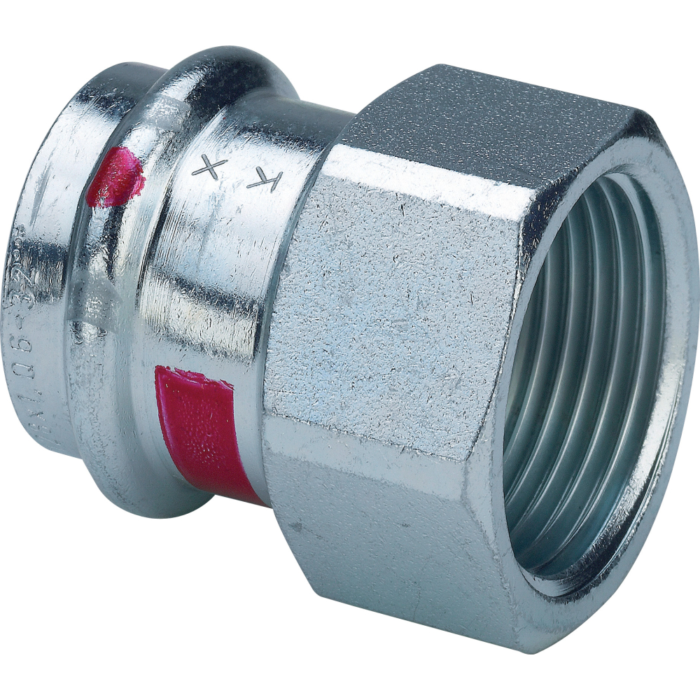 Viega Übergangsstück mit SC Prestabo 1112 in 12mm x Rp3/8 Stahl verzinkt