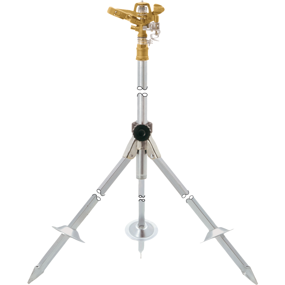 Kreis-/Sektorenregner V60S mit Stativ, AG 3/4"