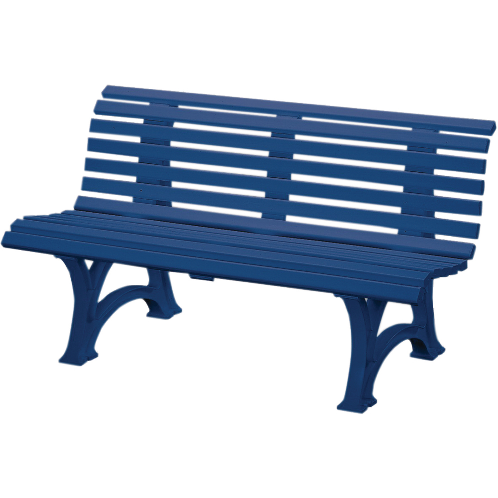 Bank Helgoland 3 Sitze blau 1500 mm