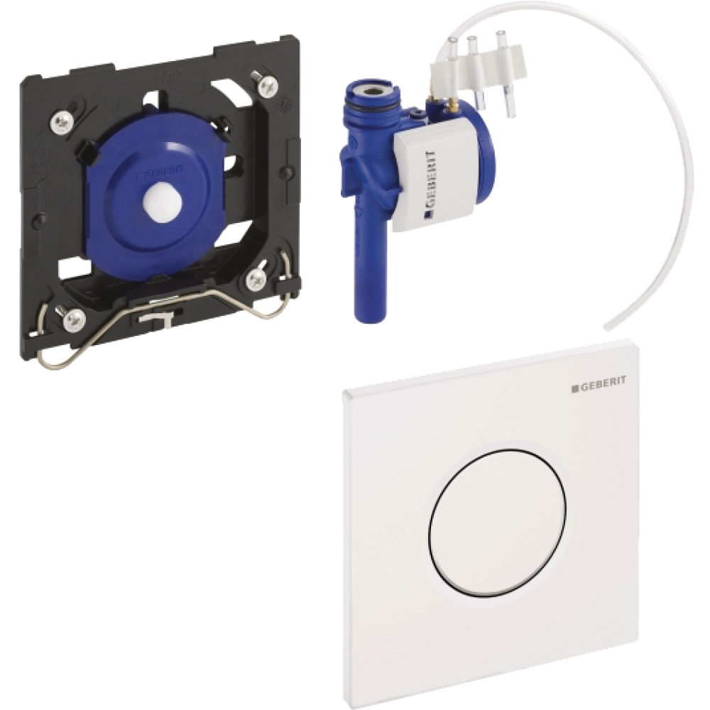 Geberit Urinalbetätigung BJ 2009 Sigma01 weiß-alp.